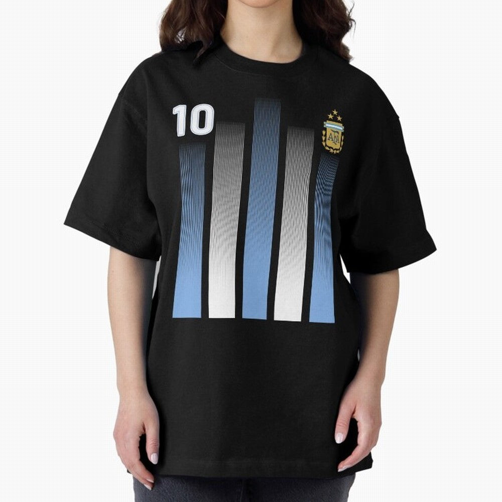 Plaid Blue - White Argentina Football 3-Star Champion World Cup Essential T-Shirt Upgrade FIFA World Cup 2026 Group Stage Spirit, Made for France, Messi, CR7 and Mbappe, Vintage Soccer Flavor, Modern Football Stars, National Flags and Final Night