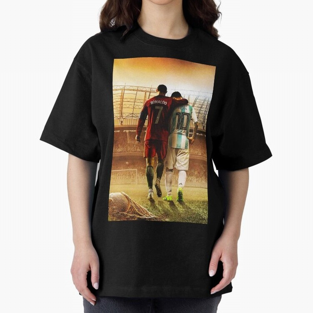 christian and messi Classic T-Shirt Turn Football Passion into Global Football Passion for FIFA World Cup 2026 USA Canada Mexico, Capturing Haaland, England, Classic Soccer Heritage, Championship Pressure, Fan Loyalty and International Pride;