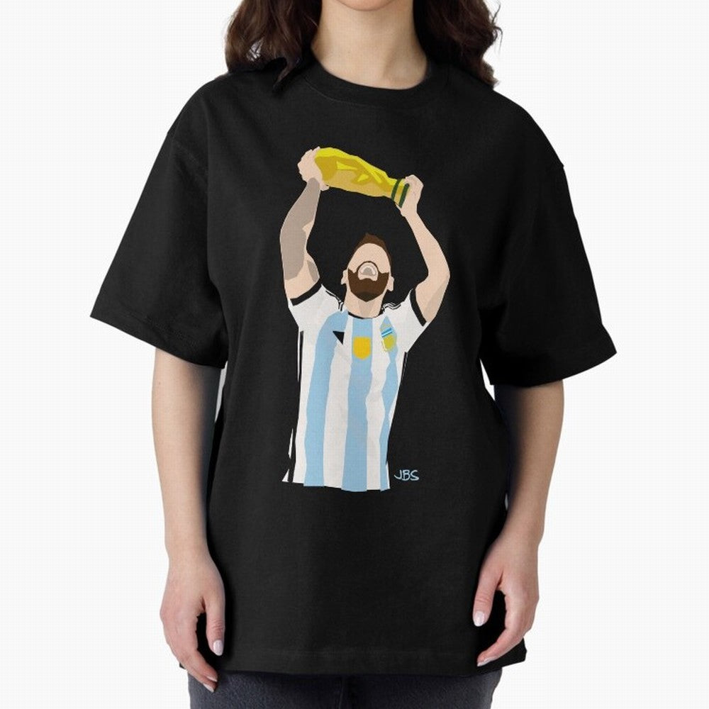 World Champion Messi Classic T-Shirt Enjoy Match Day Hype around FIFA World Cup 2026, Mbappe, France and Portugal, Football Festival Excitement, Trophy Ambitions, Country Rivalries and Star Player Buzz; Ideal for Football Dads, Football Moms,