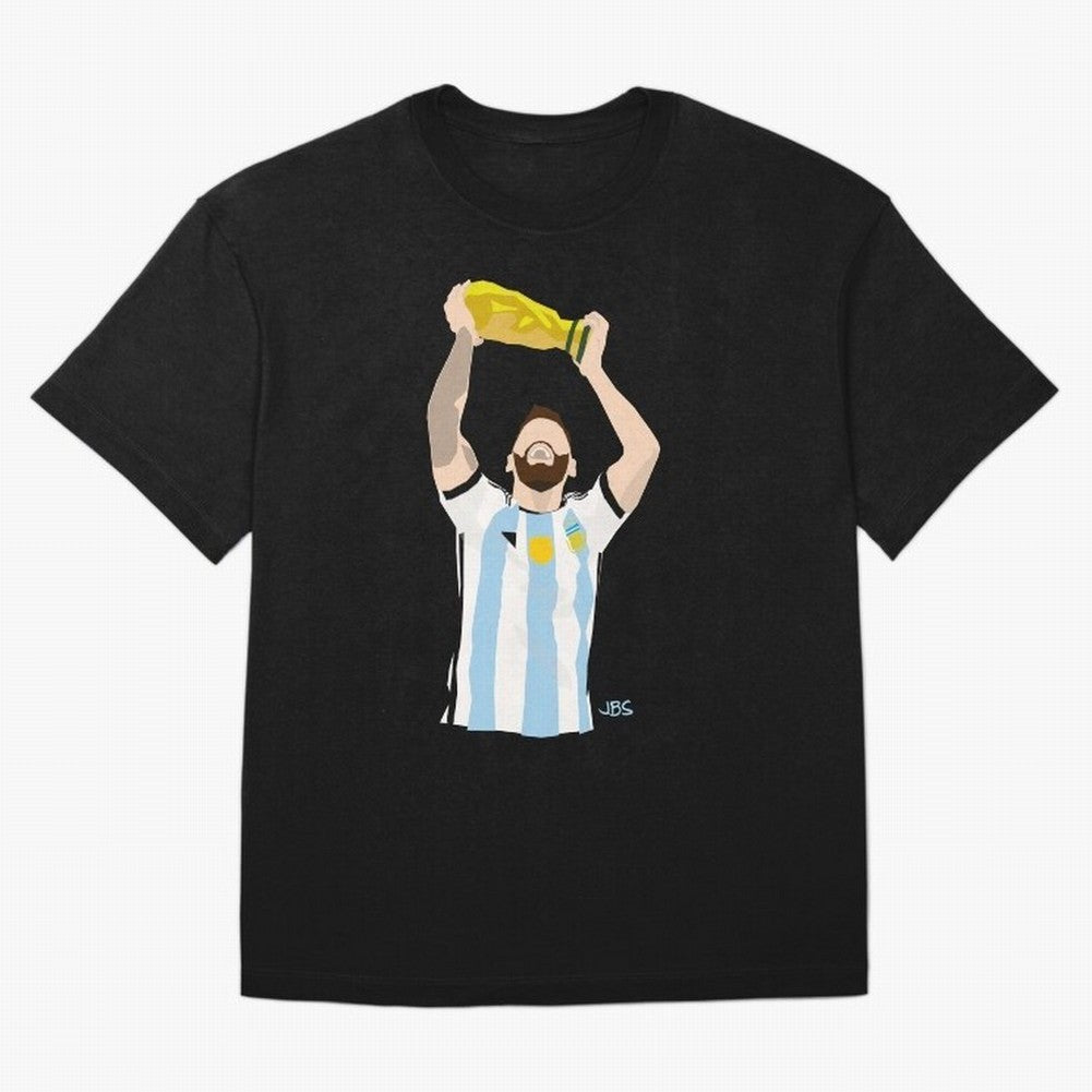 World Champion Messi Classic T-Shirt Enjoy Match Day Hype around FIFA World Cup 2026, Mbappe, France and Portugal, Football Festival Excitement, Trophy Ambitions, Country Rivalries and Star Player Buzz; Ideal for Football Dads, Football Moms,
