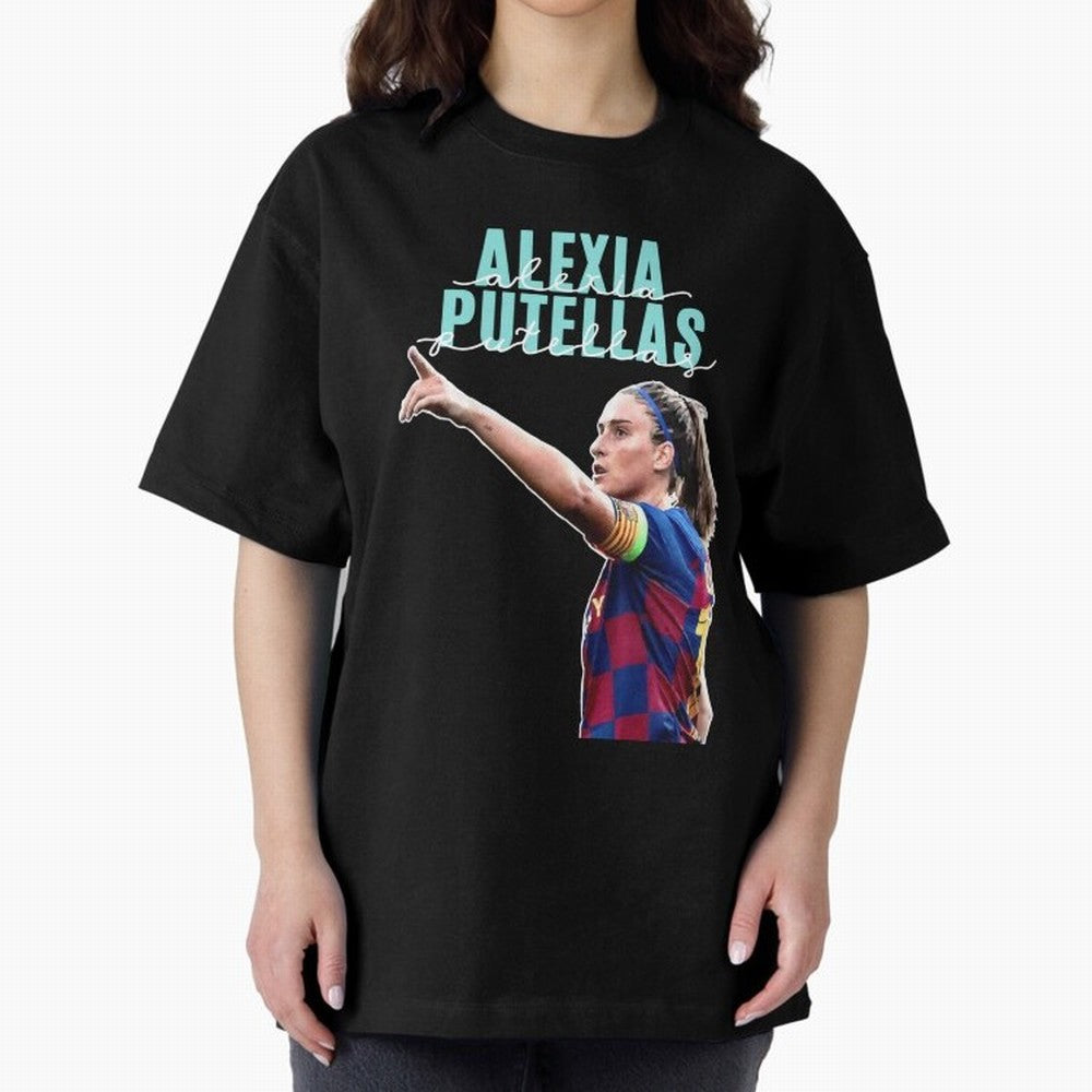 Alexia Putellas Classic T-Shirt Show Your Love for Match Day Hype around FIFA World Cup 2026, CR7 and Messi, England, Championship Spirit, Famous Goals, Roaring Crowds and International Football Unity; Built for Supporters Chasing Trophy Dreams,