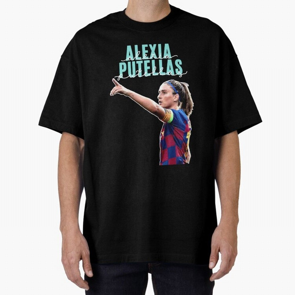 Alexia Putellas Classic T-Shirt Show Your Love for Match Day Hype around FIFA World Cup 2026, CR7 and Messi, England, Championship Spirit, Famous Goals, Roaring Crowds and International Football Unity; Built for Supporters Chasing Trophy Dreams,