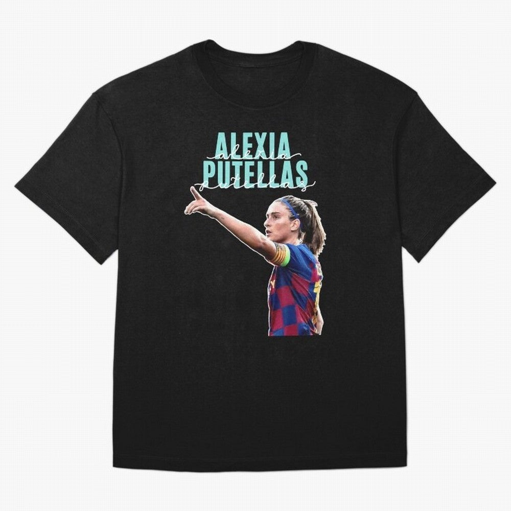 Alexia Putellas Classic T-Shirt Show Your Love for Match Day Hype around FIFA World Cup 2026, CR7 and Messi, England, Championship Spirit, Famous Goals, Roaring Crowds and International Football Unity; Built for Supporters Chasing Trophy Dreams,