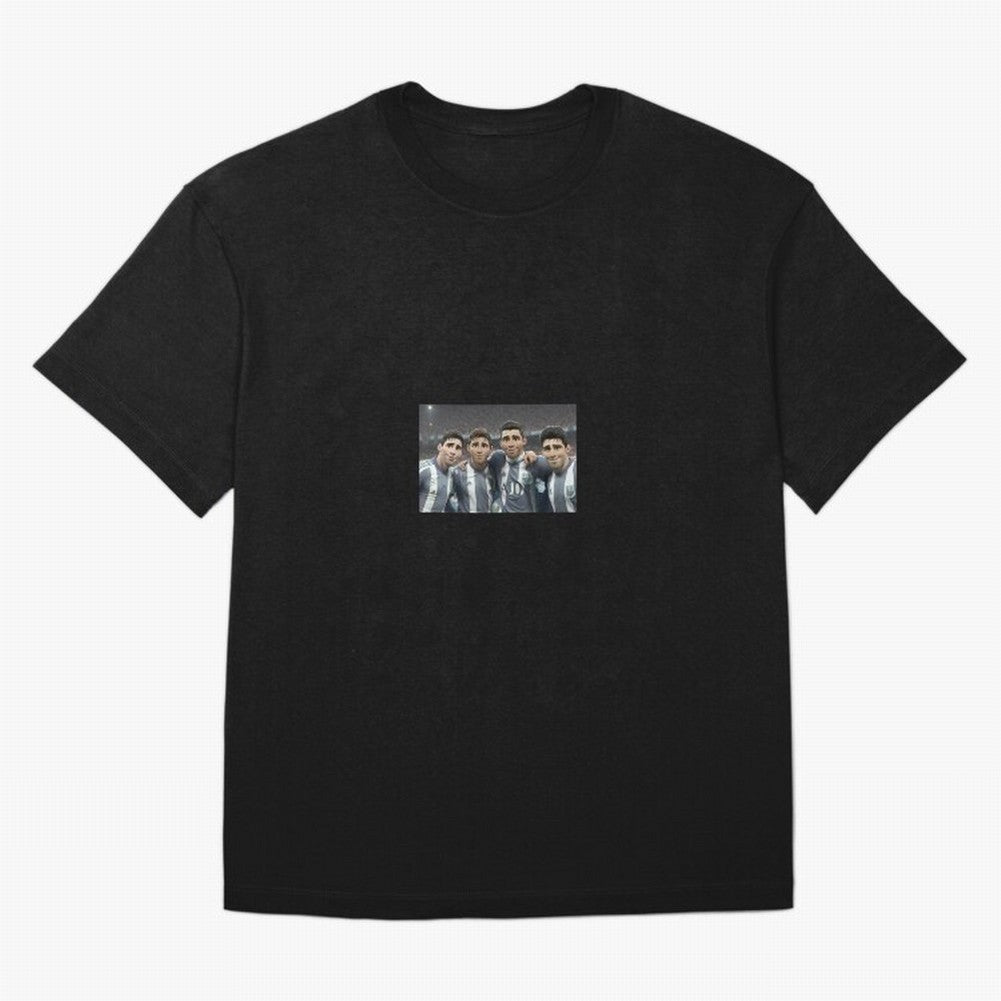 Messi Oversized T-Shirt Treasure FIFA World Cup 2026 Group Stage Featuring Haaland, Brazil Energy, Vintage Soccer Flavor, Modern Football Stars, National Flags and Final Night Emotion; Made for Die Hard Supporters, Soccer Lovers, Game Day Photos