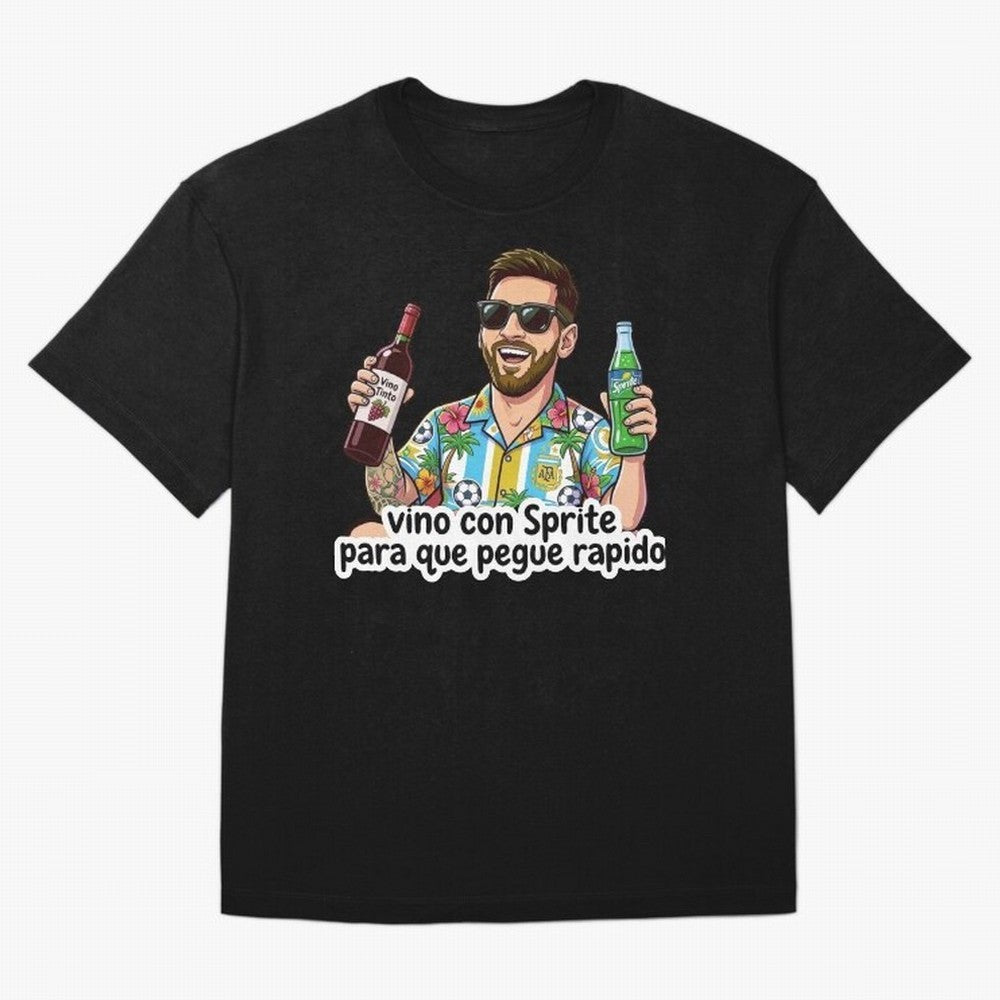 Messi came with a sprite so he could hit fast. Classic T-Shirt Upgrade FIFA World Cup 2026 USA Canada Mexico Spirit, Filled with France and Portugal, Haaland, Supporter Pride, Iconic Celebrations, Legendary Names and Global Match Day Energy;