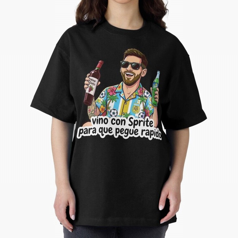 Messi came with a sprite so he could hit fast. Classic T-Shirt Upgrade FIFA World Cup 2026 USA Canada Mexico Spirit, Filled with France and Portugal, Haaland, Supporter Pride, Iconic Celebrations, Legendary Names and Global Match Day Energy;