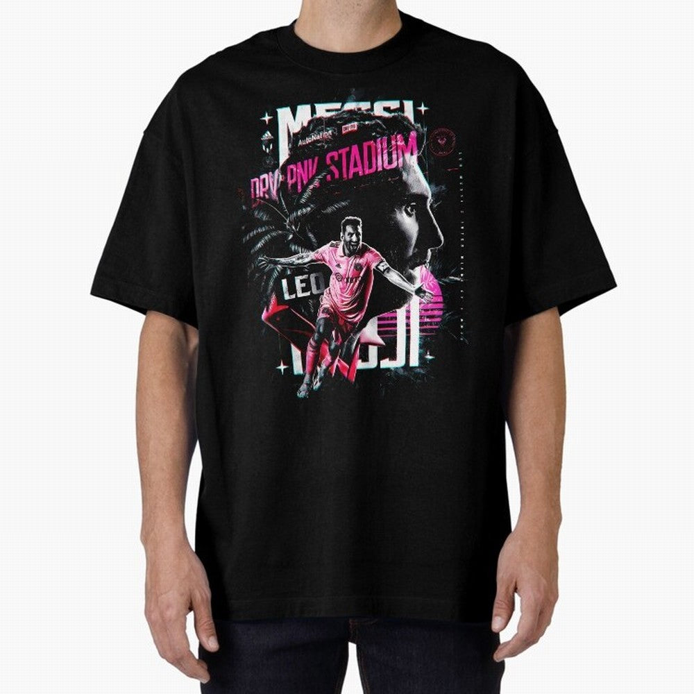 LEONEL MESSI PINK STADIUM Essential T-Shirt Bring Retro Soccer Energy to FIFA World Cup 2026 USA Canada Mexico Spirit, Connected to Netherlands, CR7 and Messi, Championship Spirit, Famous Goals, Roaring Crowds and International Football Unity; Made