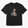 Messi World Cup with Barcelona Jersey Art Gift Classic T-Shirt Celebrate Soccer Greatness during FIFA World Cup 2026 Celebrating Cristiano Ronaldo, Haaland and CR7, Argentina, France and Brazil Energy, Goal Celebration Energy, Supporter Heritage,