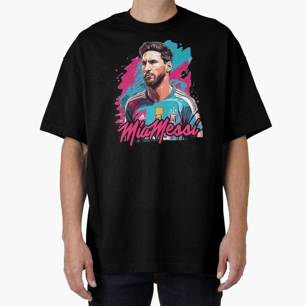 MiaMessi Premium Classic T-Shirt Show Fan Pride Across FIFA World Cup 2026 Inspired by CR7, Brazil Energy, Sports Nostalgia, International Competition, Famous Players and Unforgettable Victories; Ideal for Passionate Fans Who Love Underdog Stories,
