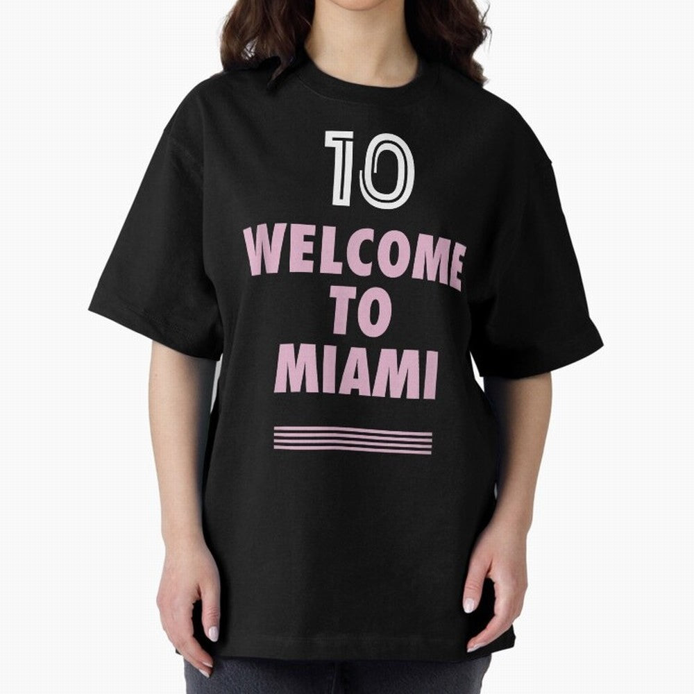 Welcome to Miami 10 - GOAT Classic T-Shirt Celebrate the Next Chapter of FIFA World Cup 2026 Group Stage Connected to Messi, CR7 and Mbappe, Spain and Netherlands Energy, Worldwide Fan Energy, Dramatic Goals, Stadium Lights and Championship