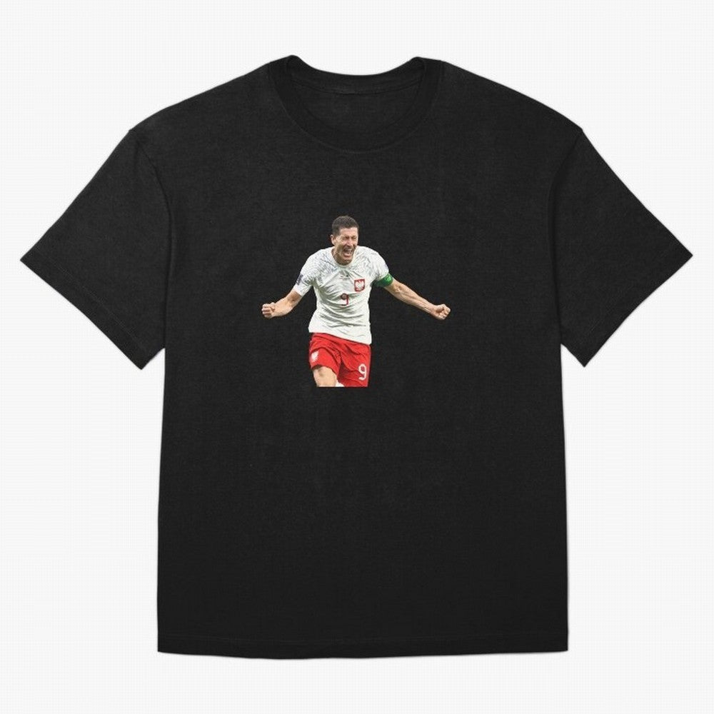 Robert Lewandowski Oversized T-Shirt Bring International Match Energy to FIFA World Cup 2026 USA Canada Mexico Spirit, Built around England, Cristiano Ronaldo, Worldwide Fan Energy, Dramatic Goals, Stadium Lights and Championship Celebrations; Made
