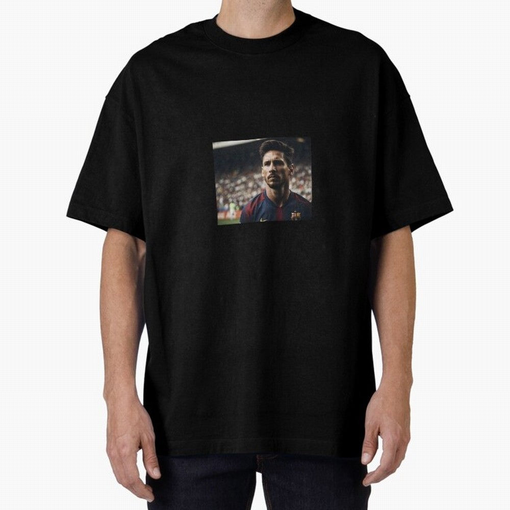 Messi Oversized T-Shirt Represent Fans Who Live for Global Football Passion for FIFA World Cup 2026, Capturing CR7, Germany, Football History, Final Match Energy, Crowd Noise and Once in a Lifetime Moments; Perfect for People Who Love Argentina,