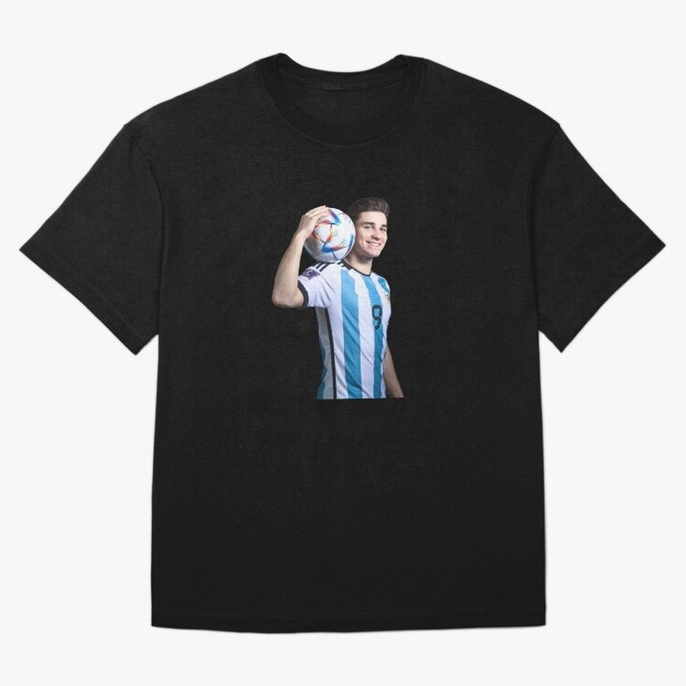 Julian Alvarez Classic T-Shirt Show Championship Spirit for FIFA World Cup 2026 Group Stage Inspired by Cristiano Ronaldo, England and Germany Energy, Worldwide Fan Energy, Dramatic Goals, Stadium Lights and Championship Celebrations; Created for