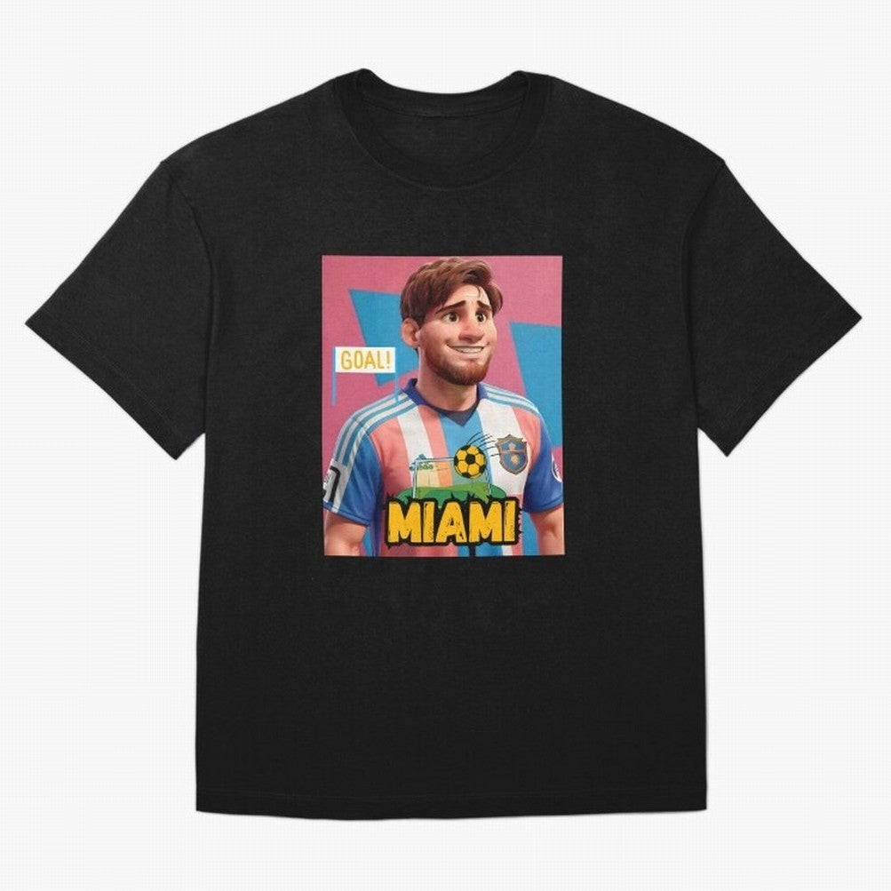 Messi FC Inter Miami Vintage T-shirt, Vintage Messi Football T Shirt, Vintage Soccer Sport Unisex Graphic Tee Classic T-Shirt Discover FIFA World Cup 2026 for Fans of CR7 and Messi and France, Bringing Retro Football Energy, Iconic Rivalries,