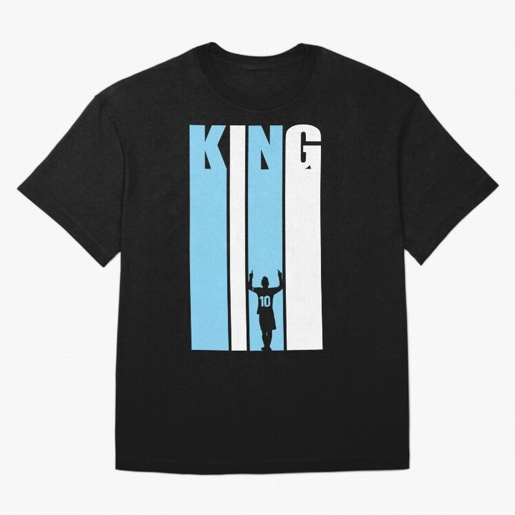 Soccer's King. Classic T-Shirt Bring Retro Soccer Energy to FIFA World Cup 2026 USA Canada Mexico Spirit, Built around Argentina and Brazil, Neymar, Football Festival Excitement, Trophy Ambitions, Country Rivalries and Star Player Buzz; Perfect for