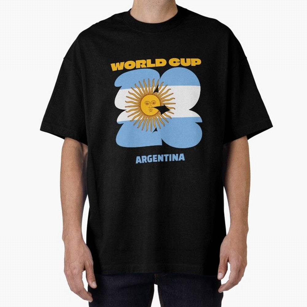 World cup Argentina Classic T-Shirt Support Global Football Passion for FIFA World Cup 2026 USA Canada Mexico, Highlighting Haaland, Spain and Netherlands, Retro Football Energy, Iconic Rivalries, Trophy Chase Drama and Stadium Atmosphere; Made for