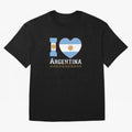 I love Argentina Classic T-Shirt Represent Football Lovers during FIFA World Cup 2026 Spirit, Celebrating Argentina, Mbappe and Neymar, Goal Celebration Energy, Supporter Heritage, Football Icons and Worldwide Tournament Joy; Ideal for Passionate