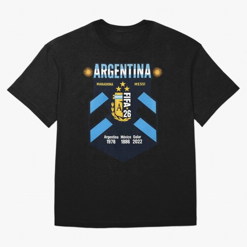 Argentina Football Champions Legacy Badge Design Active T-Shirt Join the Countdown to Match Day Hype around FIFA World Cup 2026, Cristiano Ronaldo, Haaland and CR7, Portugal, Football Passion, Legendary Performances, Festival Vibes and Supporter