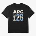 Argentina Football World Cup 2026 - Vintage Arg 26 Flag Design Essential T-Shirt Honor the Beautiful Game during the FIFA World Cup 2026 Journey through Cristiano Ronaldo, Haaland and CR7 Highlights, Argentina and Brazil Pride, Championship Spirit,
