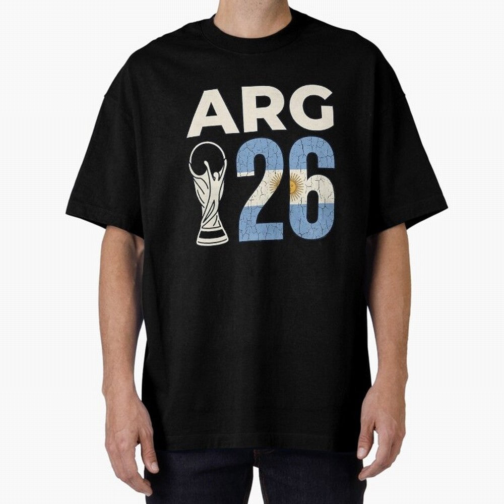 Argentina Football World Cup 2026 - Vintage Arg 26 Flag Design Essential T-Shirt Honor the Beautiful Game during the FIFA World Cup 2026 Journey through Cristiano Ronaldo, Haaland and CR7 Highlights, Argentina and Brazil Pride, Championship Spirit,