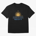 Argentina Football Sun of May - World Cup 2026 Gold Edition Essential T-Shirt Celebrate the Biggest Stage of FIFA World Cup 2026 Group Stage for Fans of Messi, CR7 and Mbappe and France and Portugal, Bringing Champion Mindset, Group Stage Buzz,