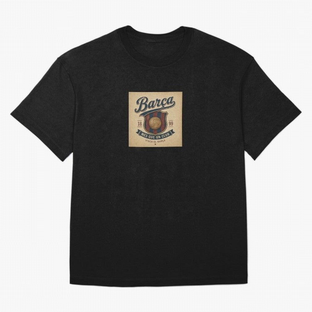 Bar?a Oversized T-Shirt Carry National Pride through Global Football Passion for FIFA World Cup 2026 USA Canada Mexico, Inspired by CR7 and Messi, Brazil, Retro Football Energy, Iconic Rivalries, Trophy Chase Drama and Stadium Atmosphere; Great for