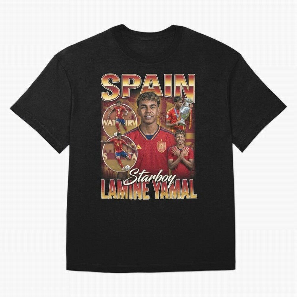 Lamine Yamal Starboy Vintage Classic T-Shirt Bring a Vintage Feel to FIFA World Cup 2026 Group Stage for Fans of Messi, CR7 and Mbappe and Argentina and Brazil, Bringing Champion Mindset, Group Stage Buzz, Knockout Tension and Passionate Fan