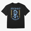 Messi Argentina Vintage Football Design World Cup Fan Art Classic T-Shirt Honor Champions and Dreams in Global Football Passion for FIFA World Cup 2026 Group Stage, with Messi, CR7 and Mbappe, Brazil, Portugal and Argentina, Match Day Excitement,