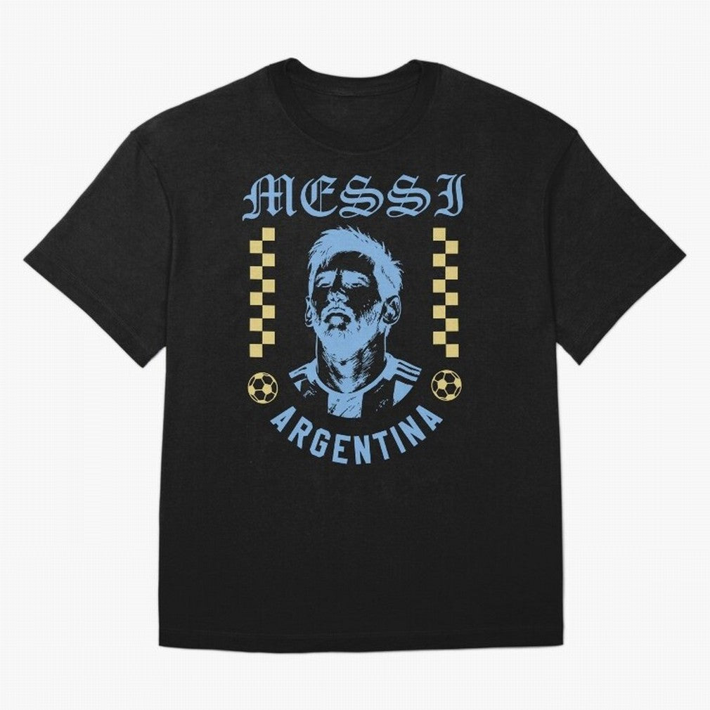 Messi Argentina Vintage Football Design World Cup Fan Art Classic T-Shirt Honor Champions and Dreams in Global Football Passion for FIFA World Cup 2026 Group Stage, with Messi, CR7 and Mbappe, Brazil, Portugal and Argentina, Match Day Excitement,