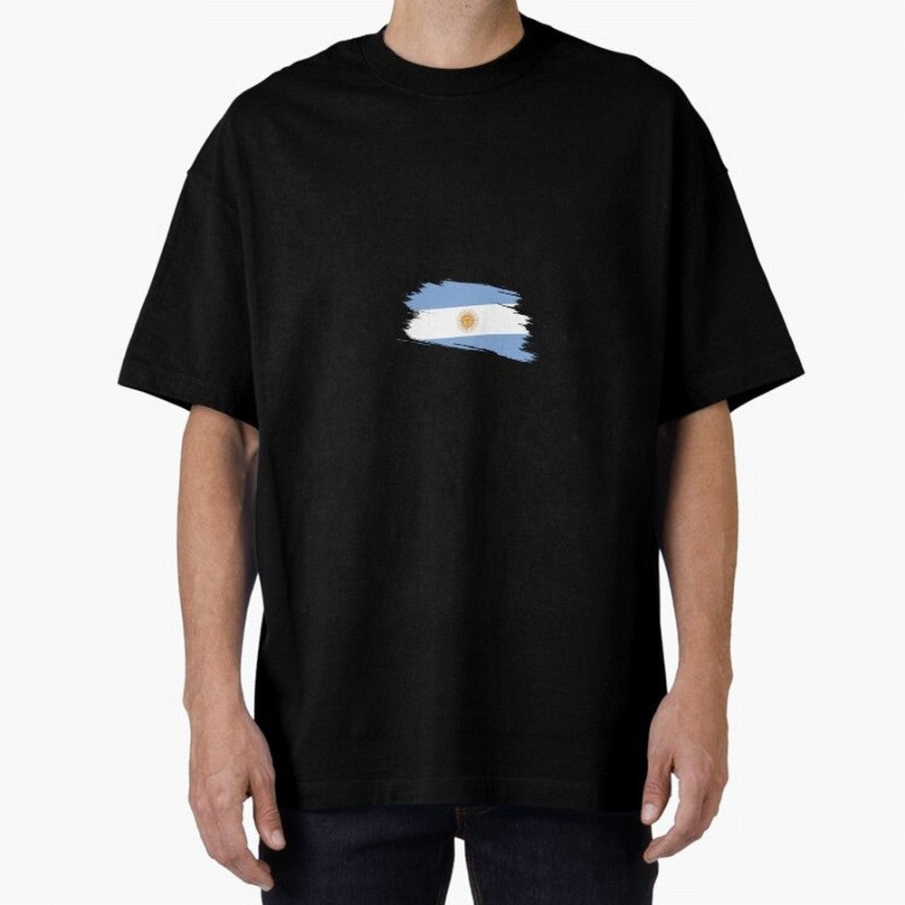 Argentina Oversized T-Shirt Support Your Favorite Stars during the FIFA World Cup 2026 Journey through Messi, CR7 and Mbappe Highlights, Brazil, Portugal and Argentina Pride, Football Passion, Legendary Performances, Festival Vibes and Supporter