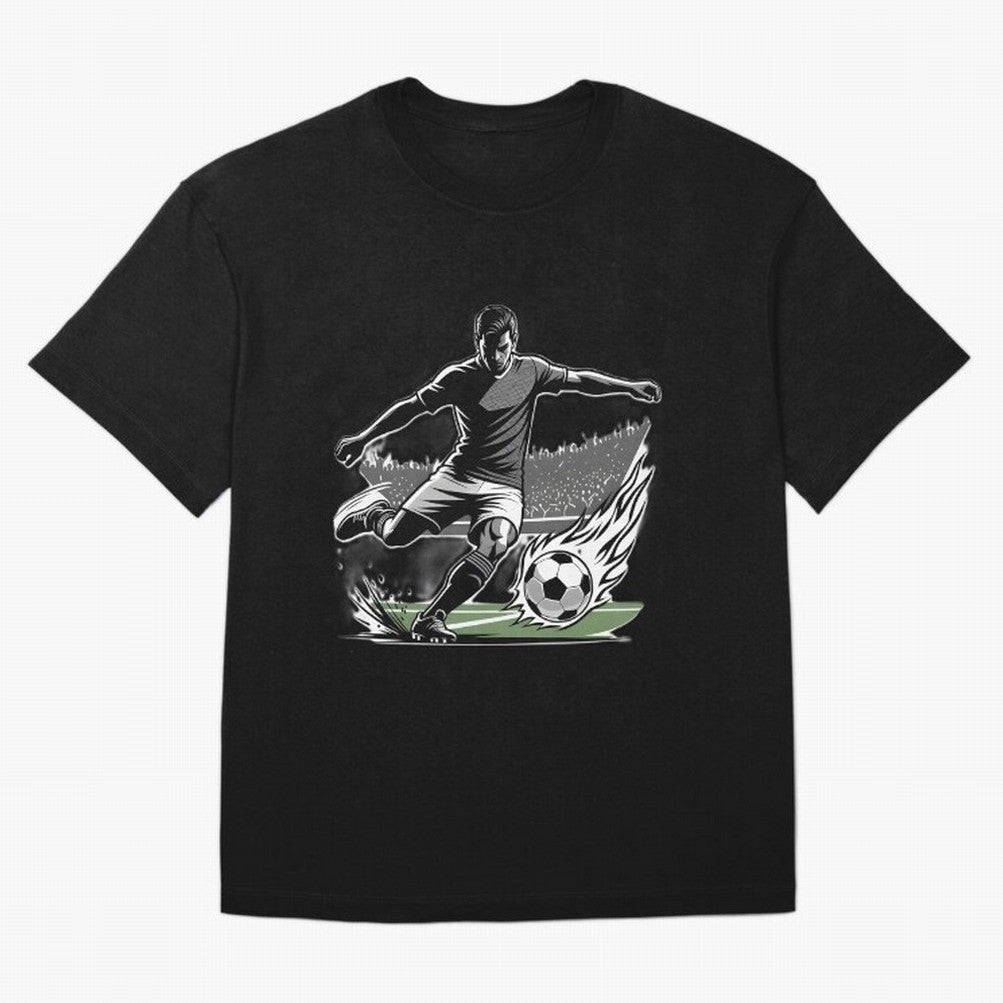 Soccer Player Classic T-Shirt Treasure Global Football Passion for FIFA World Cup 2026, Driven by Messi, CR7 and Mbappe, Spain and Netherlands, Worldwide Fan Energy, Dramatic Goals, Stadium Lights and Championship Celebrations; Great for Watch