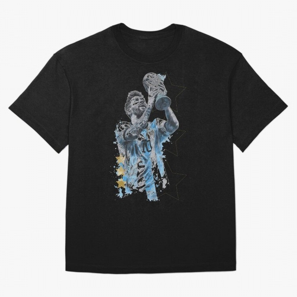 Messi with the World Cup Classic T-Shirt Bring Global Football Passion for FIFA World Cup 2026, Made for Neymar, Haaland and Cristiano Ronaldo, France and Portugal, Worldwide Fan Energy, Dramatic Goals, Stadium Lights and Championship Celebrations;
