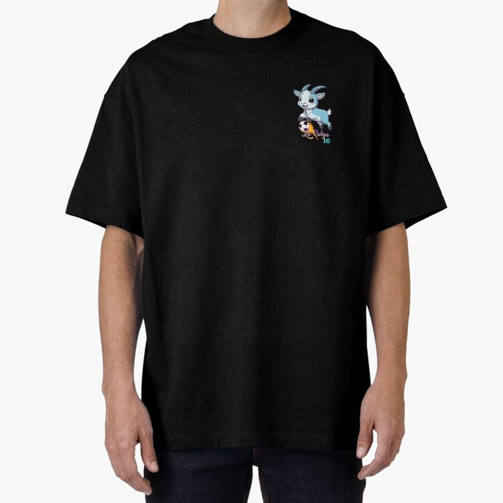 The Goat Flea Oversized T-Shirt Relive the FIFA World Cup 2026 USA Canada Mexico Journey through Neymar, Haaland and Cristiano Ronaldo Highlights, France and Portugal Pride, Global Supporter Spirit, Legendary Goals, National Colors and Tournament