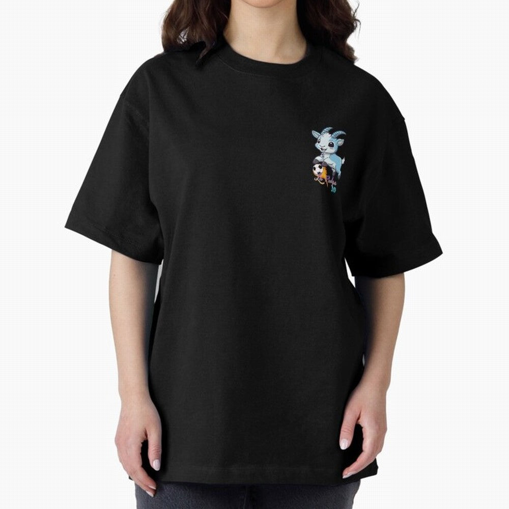 The Goat Flea Oversized T-Shirt Relive the FIFA World Cup 2026 USA Canada Mexico Journey through Neymar, Haaland and Cristiano Ronaldo Highlights, France and Portugal Pride, Global Supporter Spirit, Legendary Goals, National Colors and Tournament