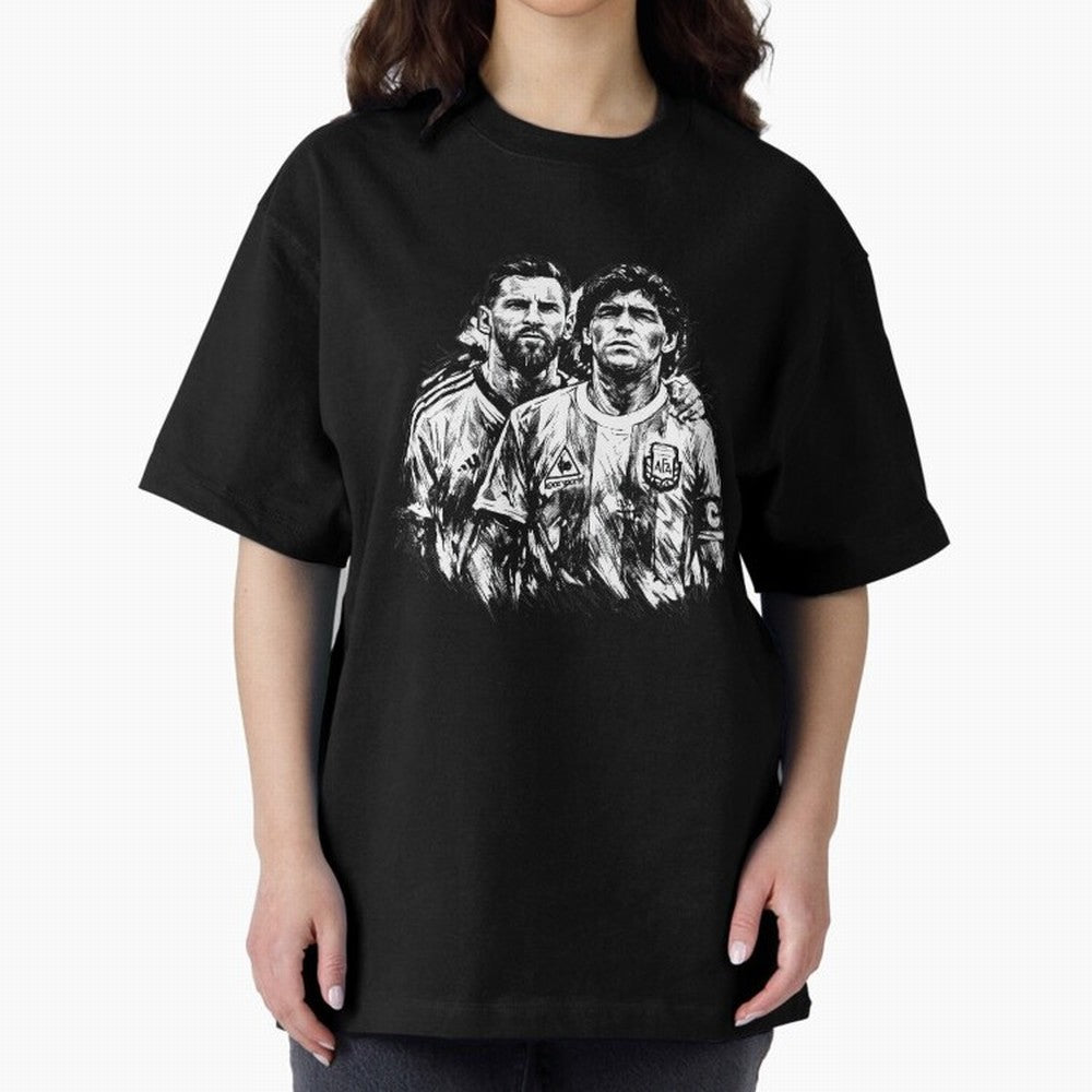 Messi & Maradona ¨C Eternal Legacy Classic T-Shirt Bring a Champion Mindset to Global Football Passion for FIFA World Cup 2026, Celebrating Haaland and Mbappe, Brazil, Stadium Chants, National Pride, Trophy Dreams and Unforgettable Football