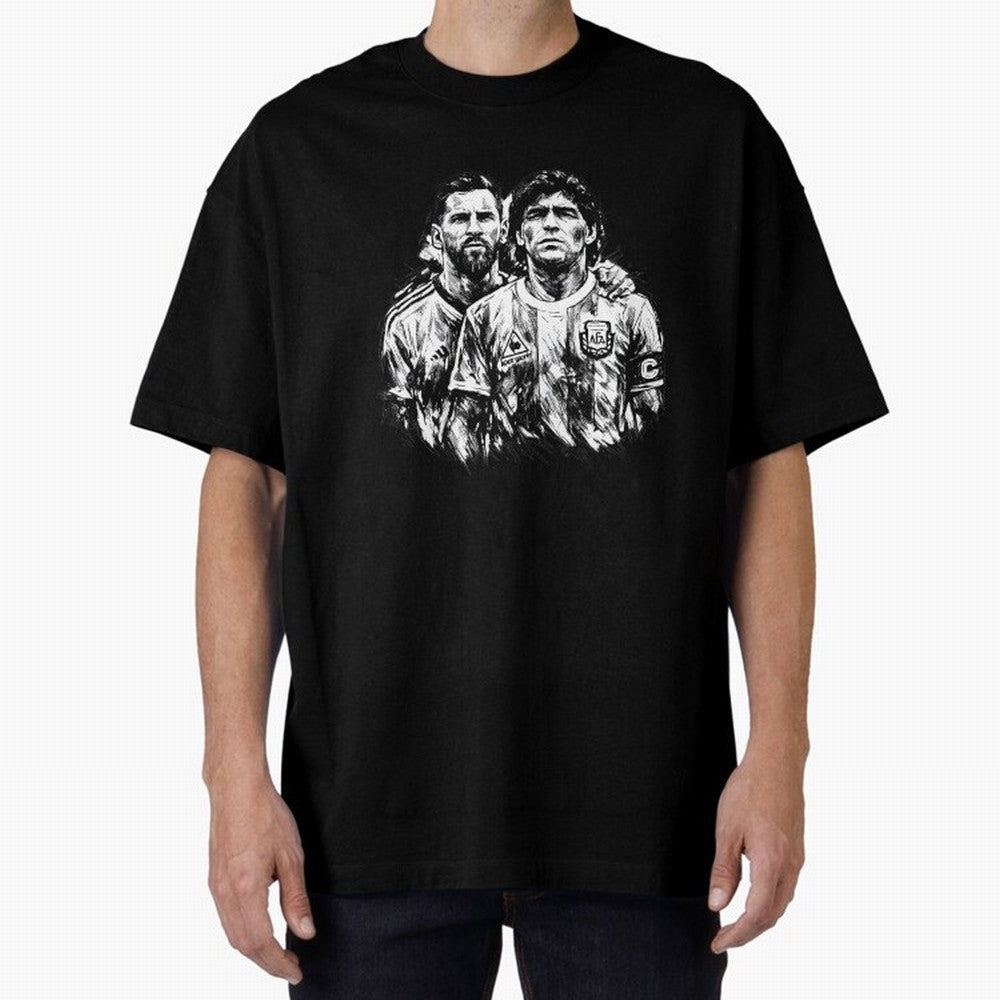 Messi & Maradona ¨C Eternal Legacy Classic T-Shirt Bring a Champion Mindset to Global Football Passion for FIFA World Cup 2026, Celebrating Haaland and Mbappe, Brazil, Stadium Chants, National Pride, Trophy Dreams and Unforgettable Football
