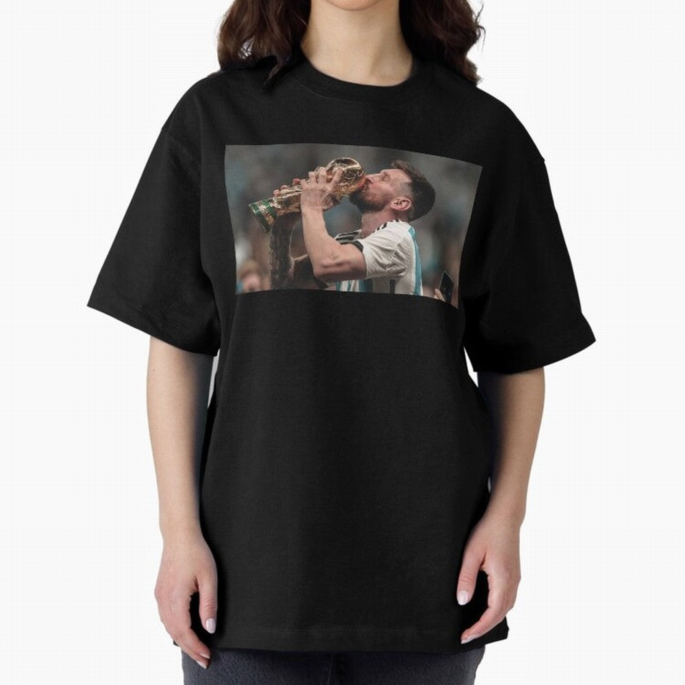 MESSI WITH THE WORLD CUP Classic T-Shirt Keep the Match Day Mood of Global Football Passion for FIFA World Cup 2026 USA Canada Mexico, Featuring Messi, England and Germany, Soccer Culture, Superstar Moments, National Team Dreams and Competitive