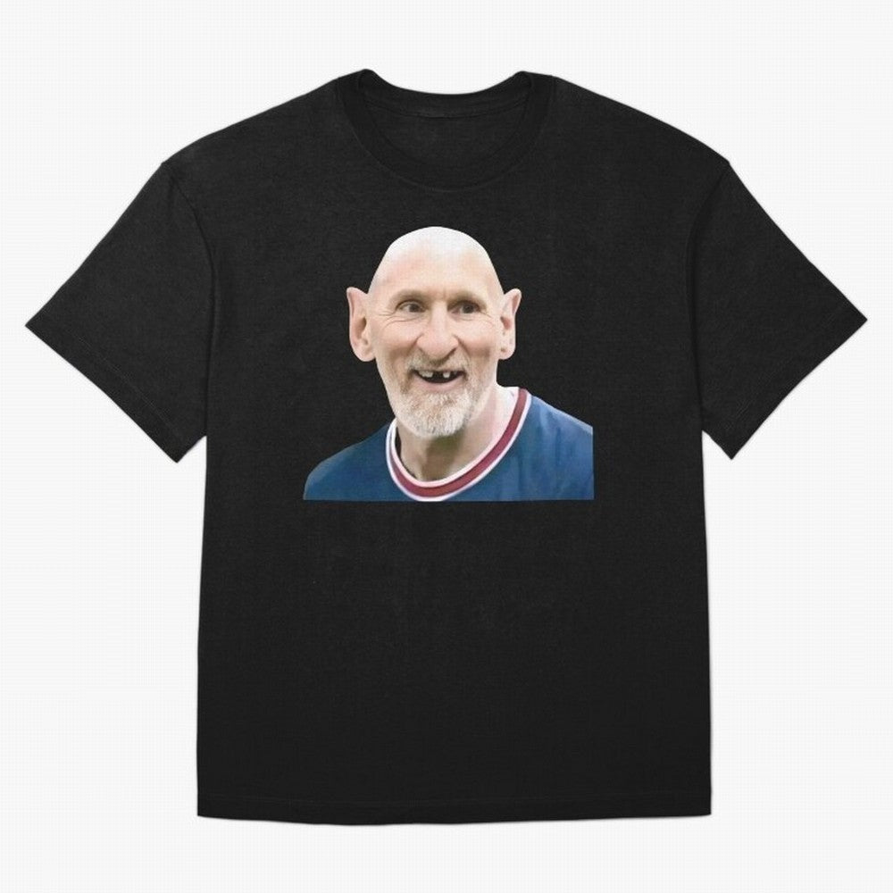 Old and Bald Messi Football Meme Oversized T-Shirt Show Passion for the Stars of FIFA World Cup 2026 Group Stage Spirit, Capturing France and Portugal, Messi and Cristiano Ronaldo, Soccer Culture, Superstar Moments, National Team Dreams and