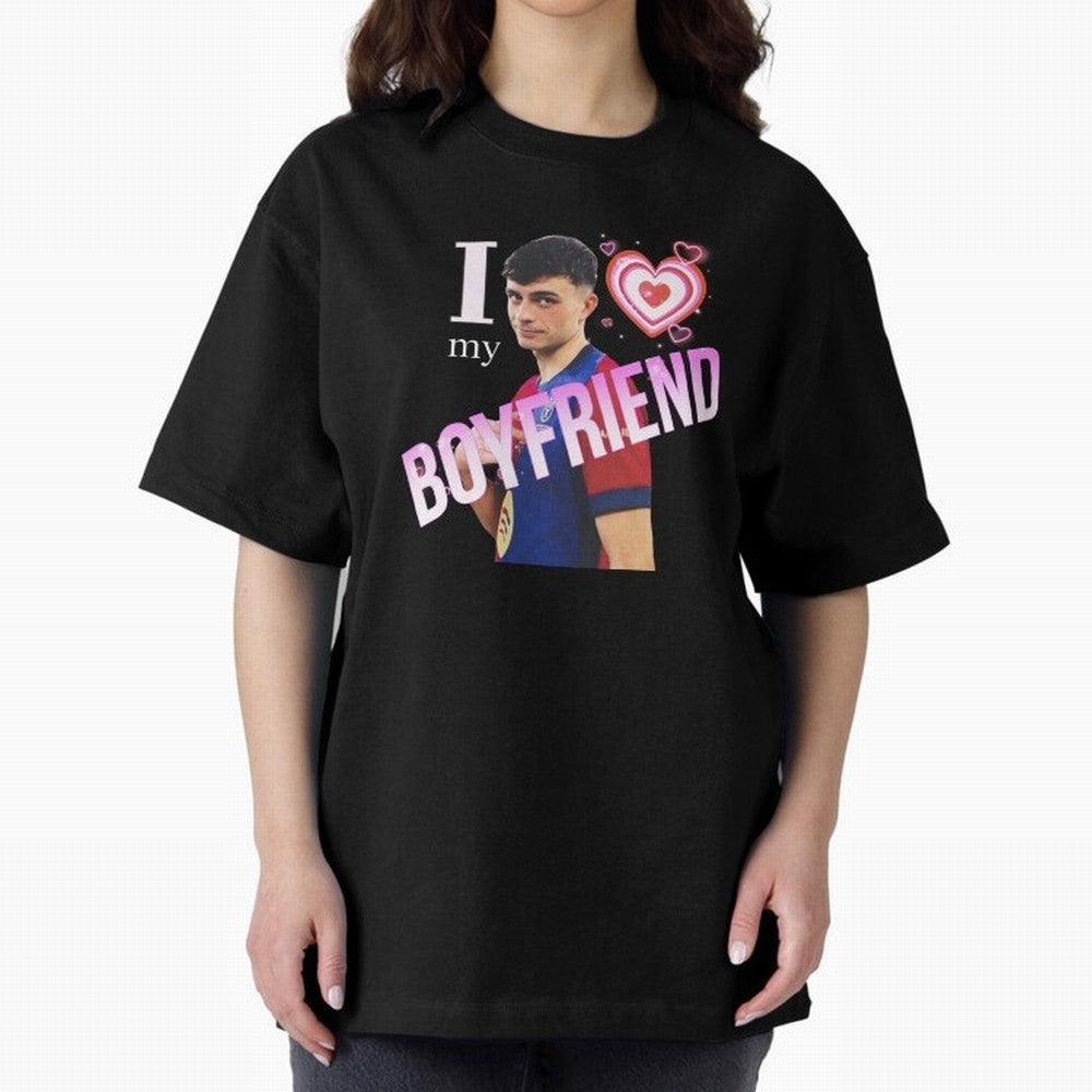 Pedri I love my boyfriend Classic T-Shirt Capture Global Football Passion for FIFA World Cup 2026, Made for Mbappe and Neymar, Spain, Tournament Hype, Historic Matchups, Family Viewing Parties and Global Sports Pride; Great for Supporters Who Love