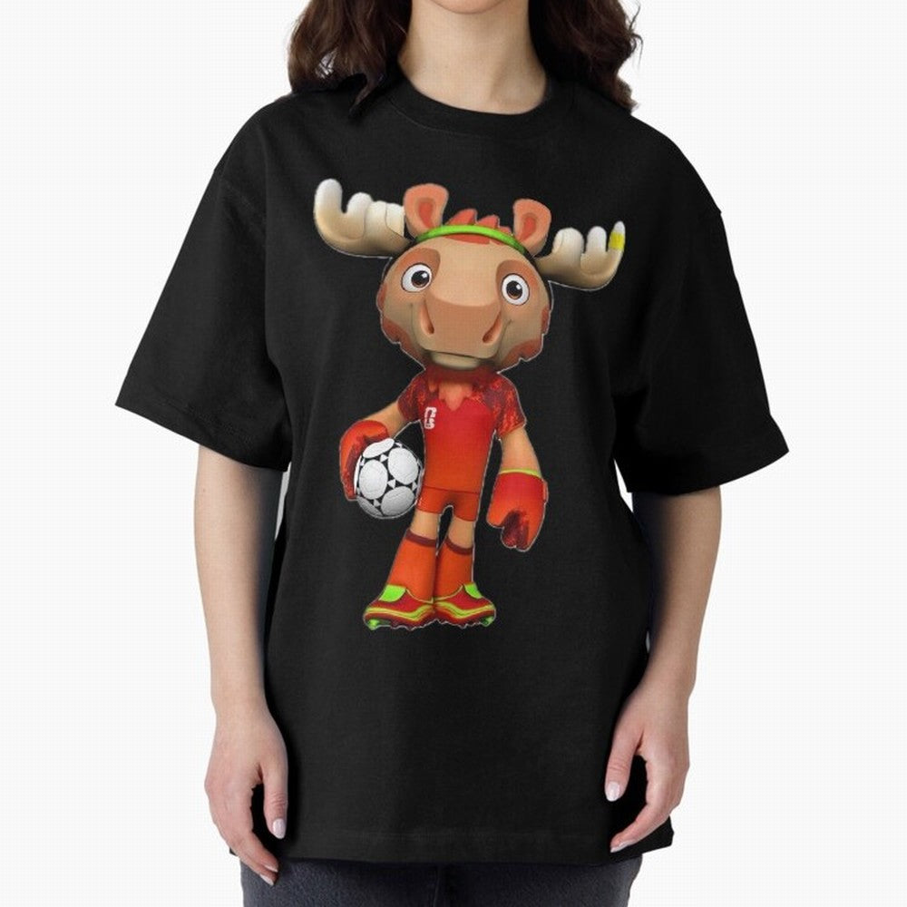 2026 World Cup, Mascots Oversized T-Shirt Support FIFA World Cup 2026 for Fans of Messi and Cristiano Ronaldo and Brazil, Bringing Football History, Final Match Energy, Crowd Noise and Once in a Lifetime Moments; Ideal for Football Dads, Football