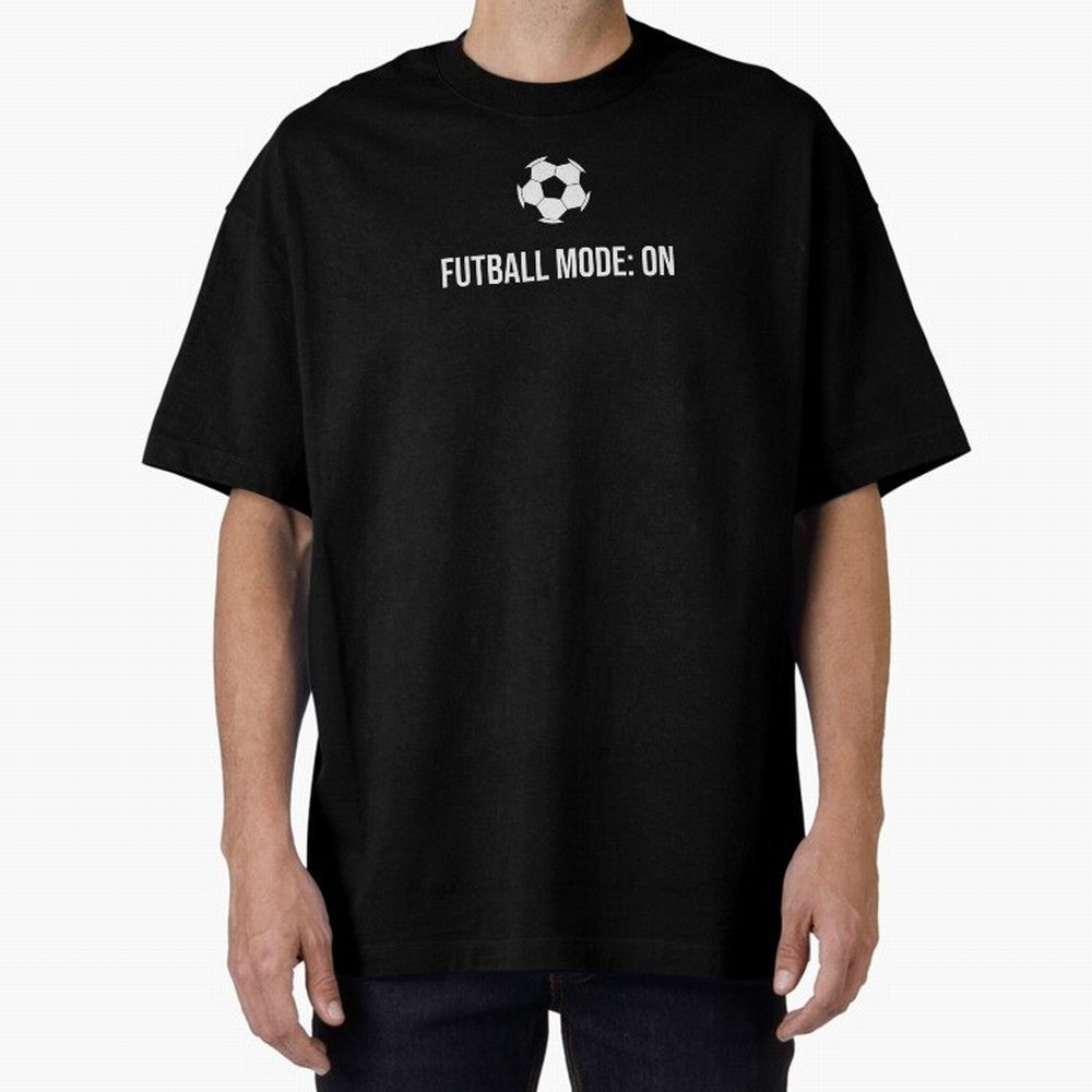 FUTBALL MODE: ON Classic T-Shirt Support Your Favorite Stars during Global Football Passion for FIFA World Cup 2026 Group Stage, Connected to Cristiano Ronaldo, France, Retro Football Energy, Iconic Rivalries, Trophy Chase Drama and Stadium