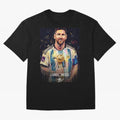 Leonie Messi M10 Football Soccer Player Champion Trophy Glory Classic T-Shirt Honor Champions and Dreams in Match Day Hype around FIFA World Cup 2026, Cristiano Ronaldo, Haaland and CR7, Argentina, France and Brazil, Tournament Hype, Historic