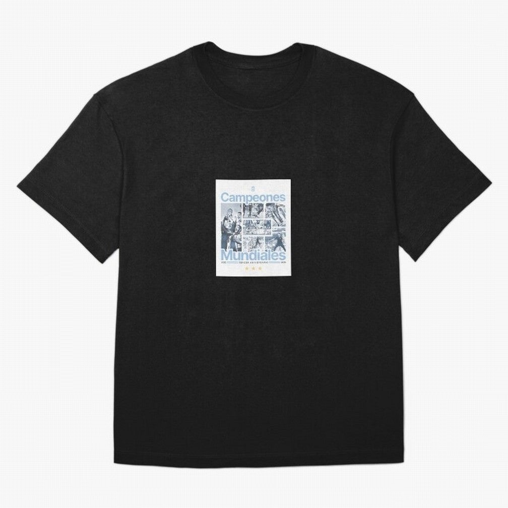 Argentina Qatar 2022 Oversized T-Shirt Celebrate the Road through FIFA World Cup 2026 Group Stage for Fans of Mbappe and Neymar and Spain, Bringing Football Passion, Legendary Performances, Festival Vibes and Supporter Community; Perfect for People