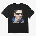 Messirve Football Meme Oversized T-Shirt Stand Proud for the FIFA World Cup 2026 USA Canada Mexico Journey through Haaland Highlights, France and Portugal Pride, Football Passion, Legendary Performances, Festival Vibes and Supporter Community;