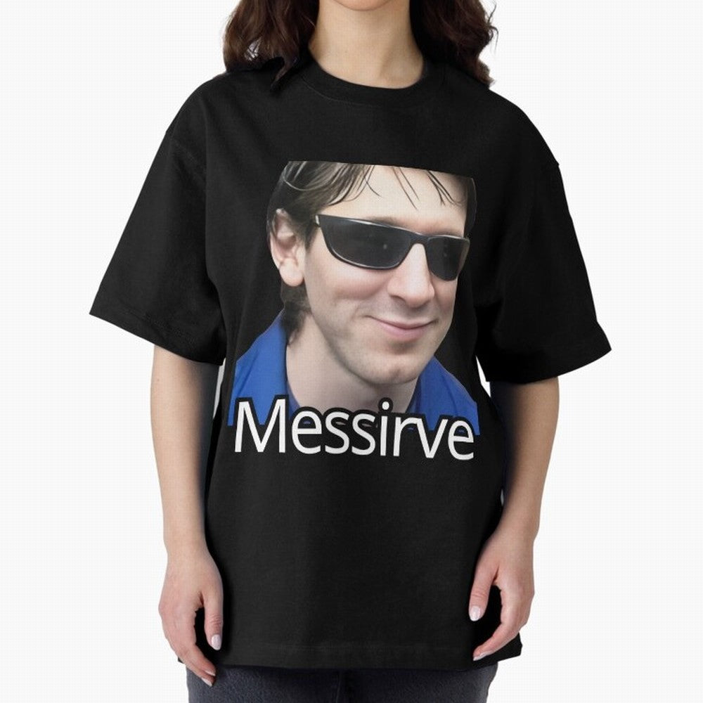 Messirve Football Meme Oversized T-Shirt Stand Proud for the FIFA World Cup 2026 USA Canada Mexico Journey through Haaland Highlights, France and Portugal Pride, Football Passion, Legendary Performances, Festival Vibes and Supporter Community;