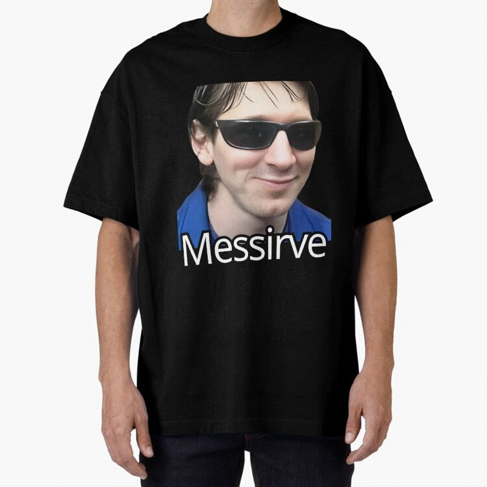 Messirve Football Meme Oversized T-Shirt Stand Proud for the FIFA World Cup 2026 USA Canada Mexico Journey through Haaland Highlights, France and Portugal Pride, Football Passion, Legendary Performances, Festival Vibes and Supporter Community;