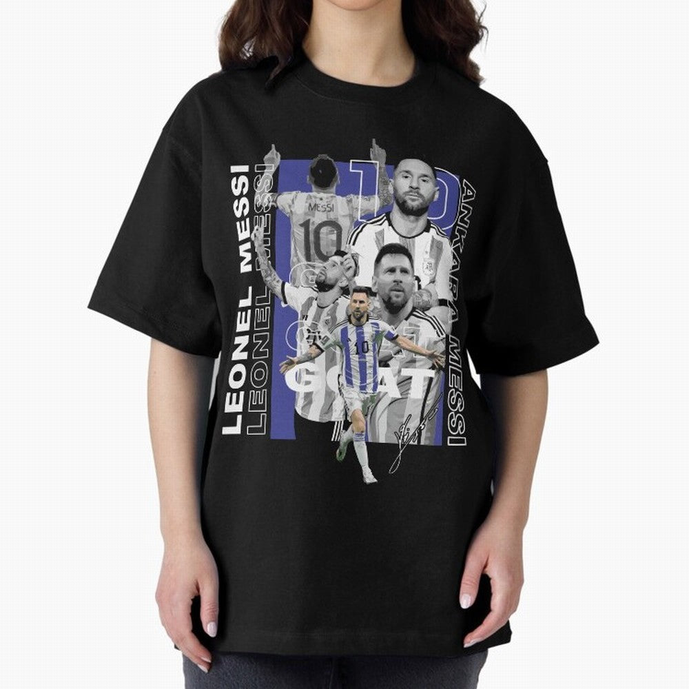Ankara Messi 10 Design Essential T-Shirt Honor Football Greatness during FIFA World Cup 2026 for Fans of Messi, Neymar and Mbappe and Netherlands, Bringing Classic Soccer Heritage, Championship Pressure, Fan Loyalty and International Pride; Made