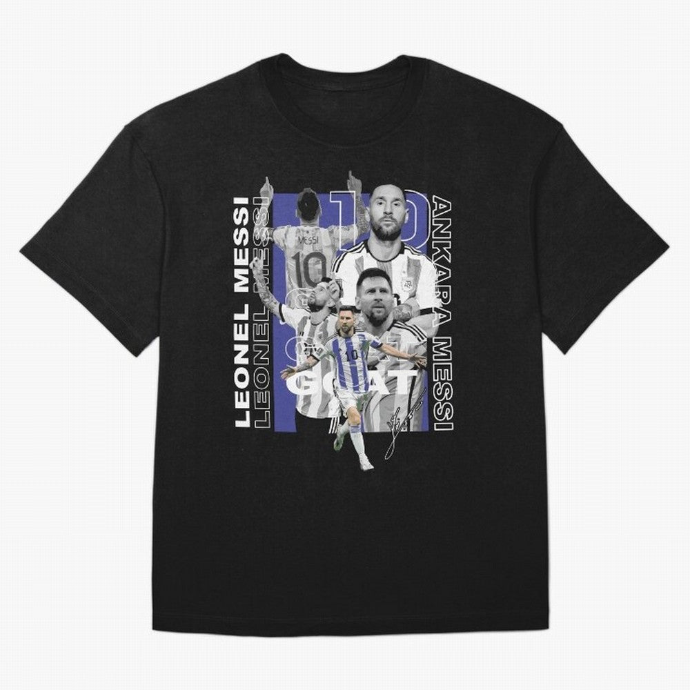 Ankara Messi 10 Design Essential T-Shirt Honor Football Greatness during FIFA World Cup 2026 for Fans of Messi, Neymar and Mbappe and Netherlands, Bringing Classic Soccer Heritage, Championship Pressure, Fan Loyalty and International Pride; Made
