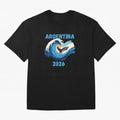 Camiseta y Calcoman¨ªa Argentina - Dise?o Bandera Albiceleste para Hinchas. Oversized T-Shirt Elevate Match Day Hype around FIFA World Cup 2026 Group Stage, Messi, Neymar and Mbappe, Argentina and Brazil, Tournament Hype, Historic Matchups, Family
