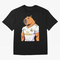 Real Madrid capybara elegant Classic T-Shirt Make Game Day About FIFA World Cup 2026 Group Stage with Messi, CR7 and Mbappe, Brazil Energy, Football Passion, Legendary Performances, Festival Vibes and Supporter Community; Great for Watch Parties,